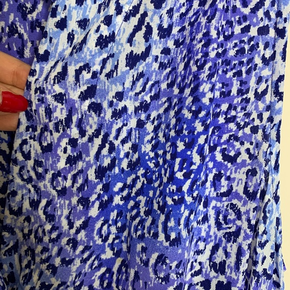 Rebecca Taylor Leopard sleeveless dress 8 - Picture 6 of 6